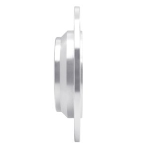 Mercedes-Benz Viano Brake Rotor (1) - Rear Left - R1 Concepts - Drilled & Slotted - Silver - `16-`23